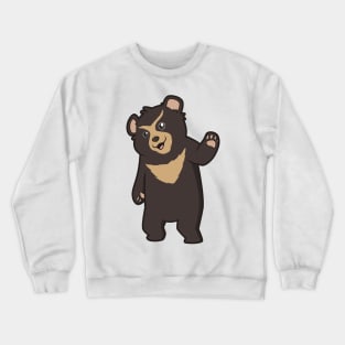 Kawaii Spectacled Bear Crewneck Sweatshirt